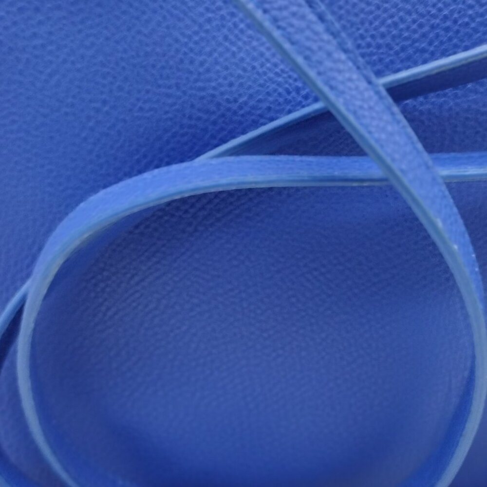 Birdie Balou 3-Zip Royal Blue Crossbody Bag | Faux Leather, Gold Hardware - Picture 9 of 10
